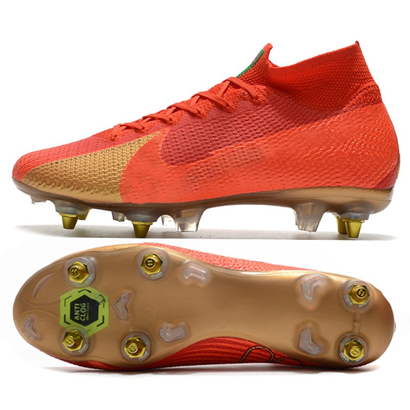 Customized professional outdoor sports football shoes low ankle SG soccer shoes high quality football boots