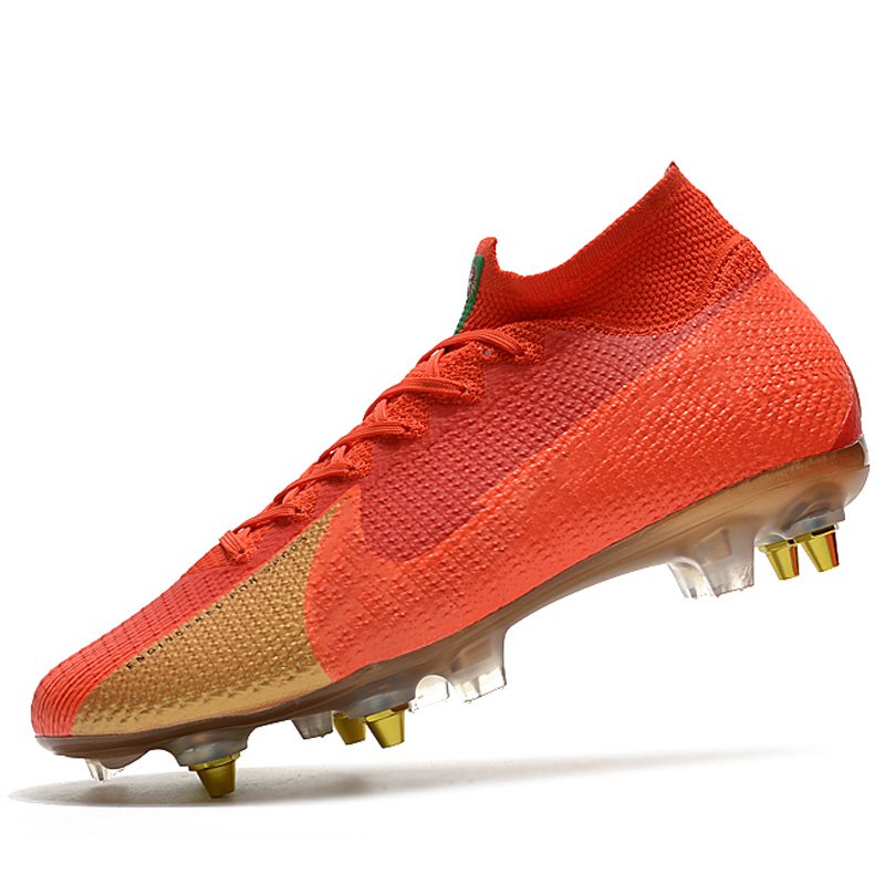 Customized professional outdoor sports football shoes low ankle SG soccer shoes high quality football boots