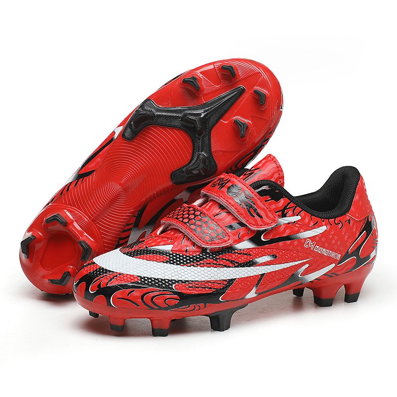 2024 Unisex Soccer Shoes New Model Big Size 28-39 Training School Football Sneaker TPU Studs Grass EVA Low Price Kids Summer