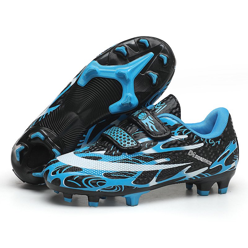 2024 Unisex Soccer Shoes New Model Big Size 28-39 Training School Football Sneaker TPU Studs Grass EVA Low Price Kids Summer