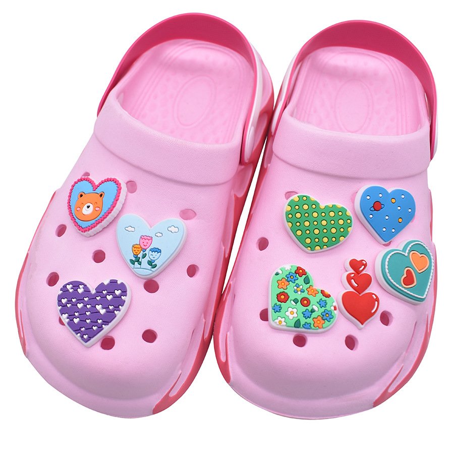 Shoes Flowers Soccer Charms Plastic Shoes Decor Flowers Ornaments PVC Football Team Shoe Ornaments Wholesale Sports Accessories