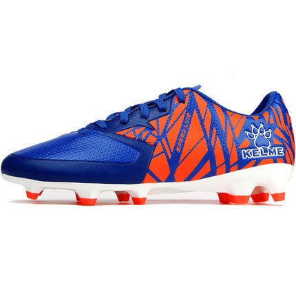 KELME Kid's Soccer Shoes Indoor Football Boots Original Men TF White Soccer Cleats Professional ChildrenSoccer Futsals Sneakers