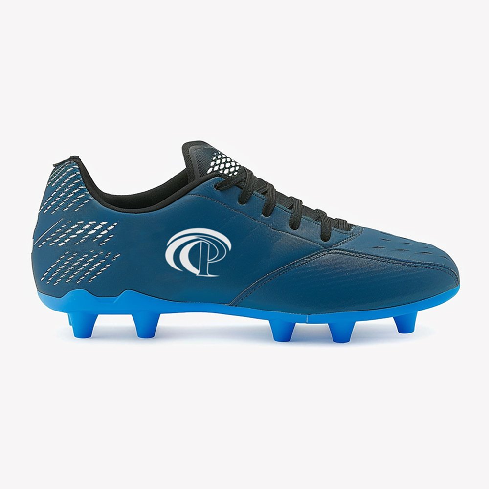 Factory Customize Men Cleats Football Boots High Top Soccer Sneakers Turf Futsal Outdoor Fashion White Sport Shoes
