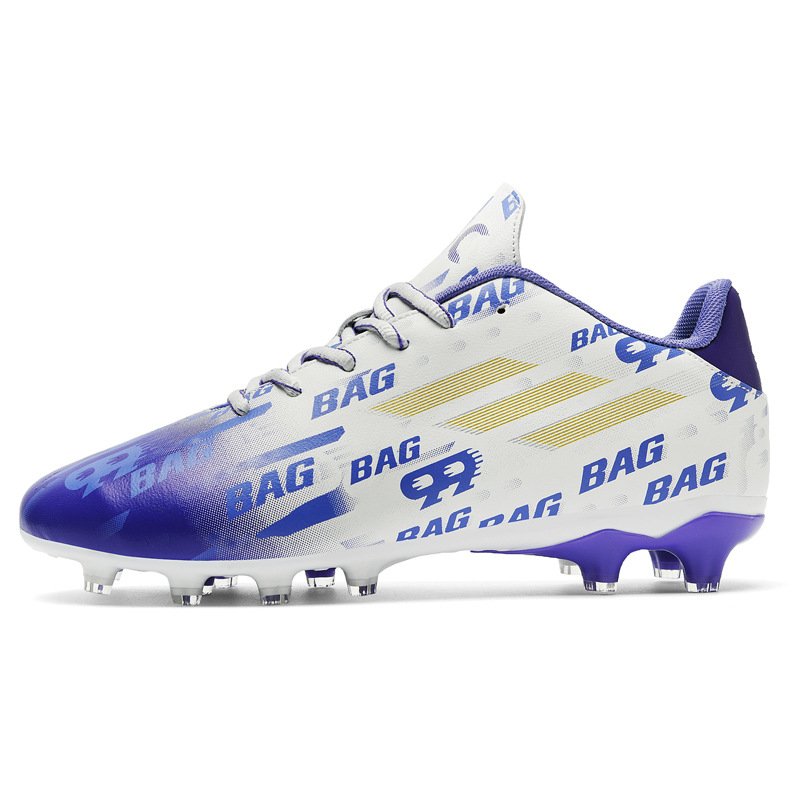 Factory wholesale new sports shoes men's broken spikes long spikes grass spikes shoes men and women sports training soccer shoes