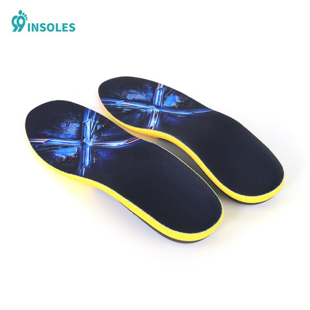99insole Pu Foam Custom Print Sports Soccer Insoles High Performance Comfort Insoles Arch Support Insole