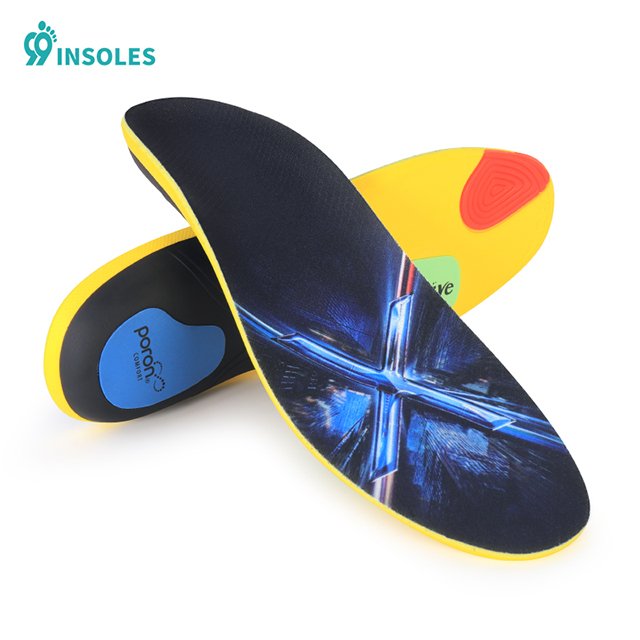 99insole Pu Foam Custom Print Sports Soccer Insoles High Performance Comfort Insoles Arch Support Insole