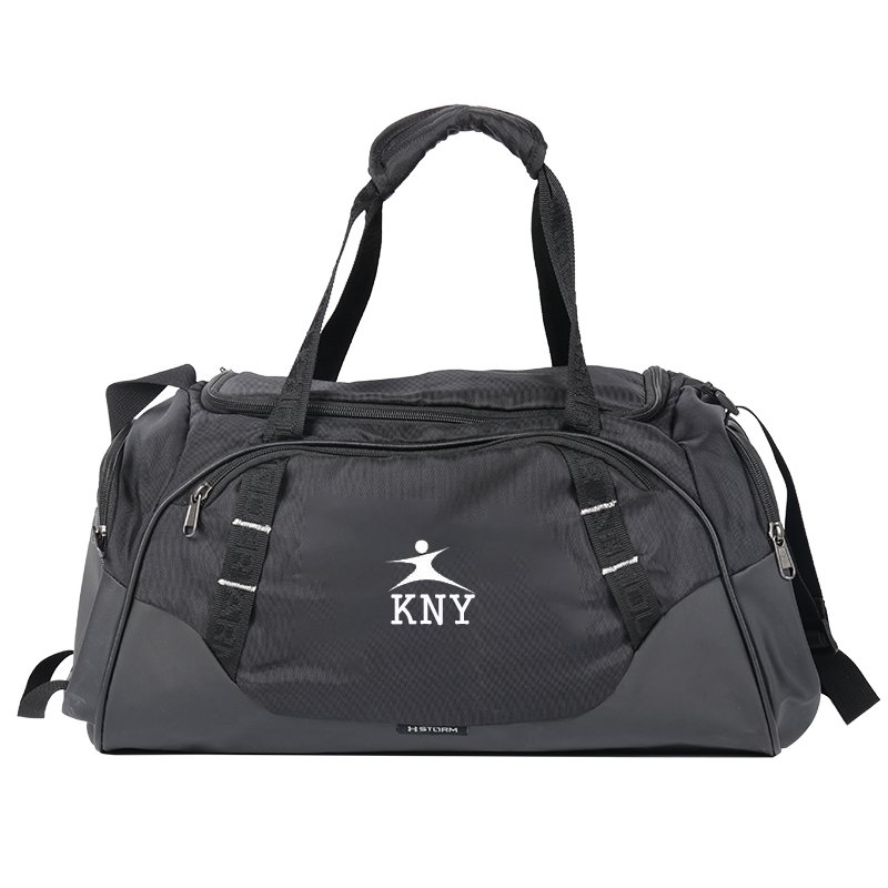 Custom Premium waterproof Gym Duffle Bag Large Capacity Overnight Sneaker bag Duffel Bag with Shoe Compartment