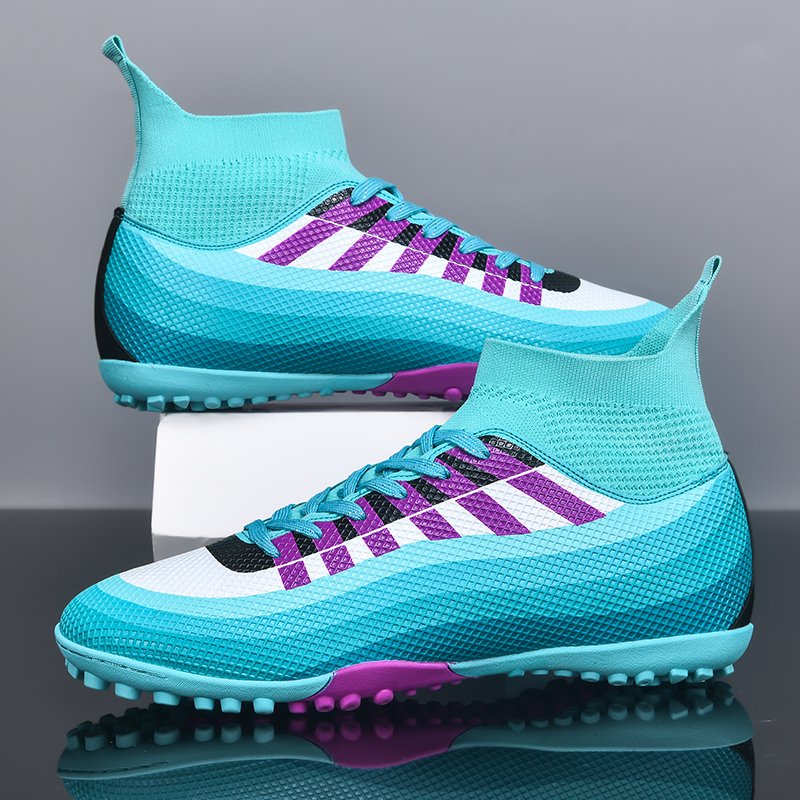 2024 hot sale Latest New Fashion Mesh High School Football Soccer Shoes Boots Cleats for Students Men Women Adults Kids