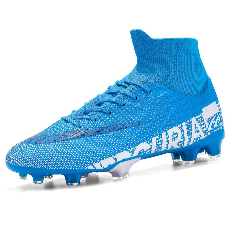 Soccer Shoes Brand Wholesale Adult Long Spikes high quality Design Outdoor Indoor High-top Training Turf Football