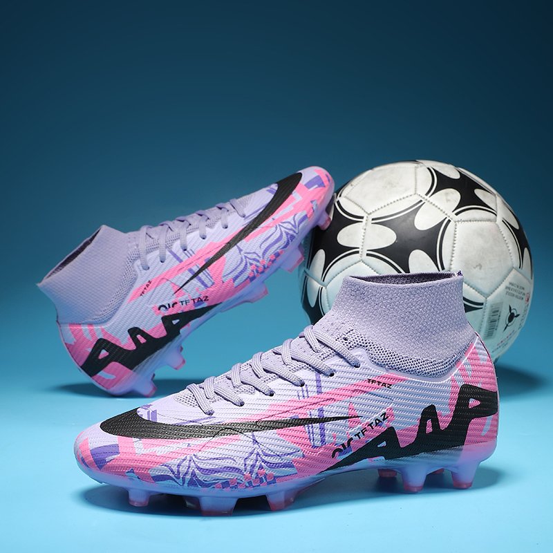 High Top Soccer Boots Fg Spikes Professional Soccer Boots For Men And Women