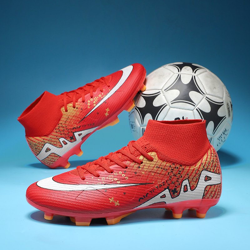 High Top Soccer Boots Fg Spikes Professional Soccer Boots For Men And Women