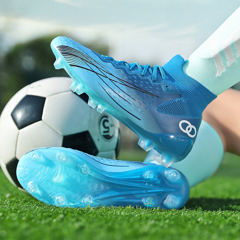 New Soccer Shoes Non-slip Studs Artificial Grass Turf Spike Football Boots All Seasons-for Futsal Summer Winter Spring Autumn