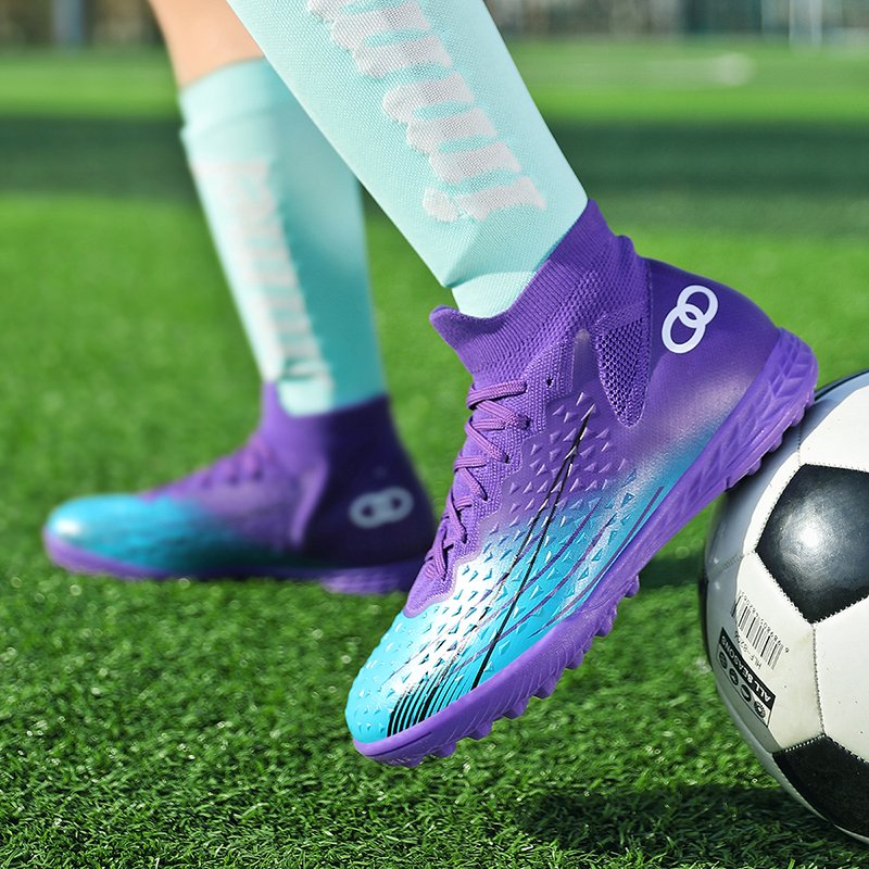 New Soccer Shoes Non-slip Studs Artificial Grass Turf Spike Football Boots All Seasons-for Futsal Summer Winter Spring Autumn