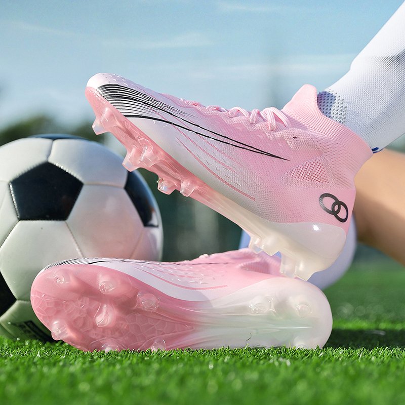 New Soccer Shoes Non-slip Studs Artificial Grass Turf Spike Football Boots All Seasons-for Futsal Summer Winter Spring Autumn