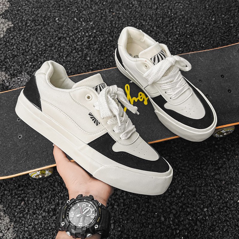2024 new men and women can fashion casual sports shoes flat soft sole wear-resistant casual skateboard shoes