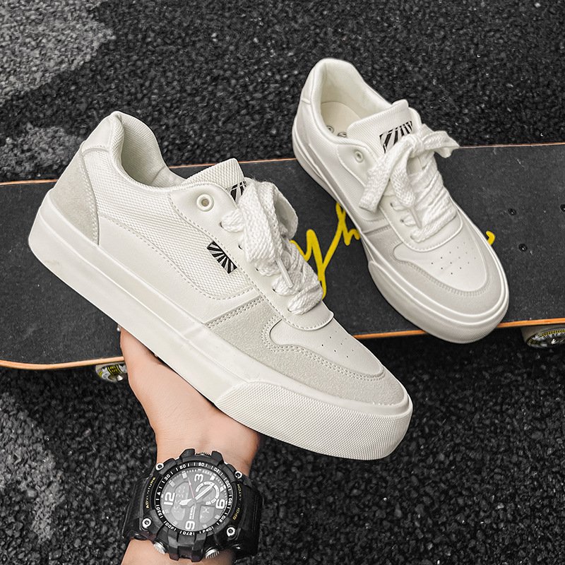 2024 new men and women can fashion casual sports shoes flat soft sole wear-resistant casual skateboard shoes