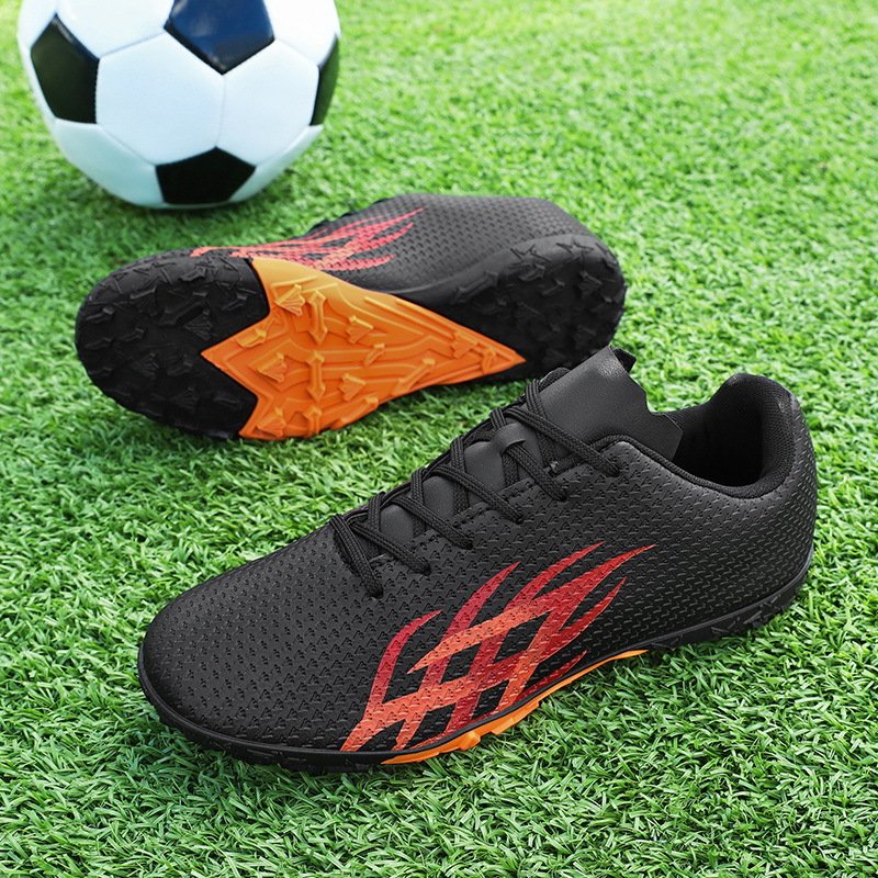 FG long spikes soccer shoes for children teenagers and students TF short spikes training shoes boys girls hundred sports shoes