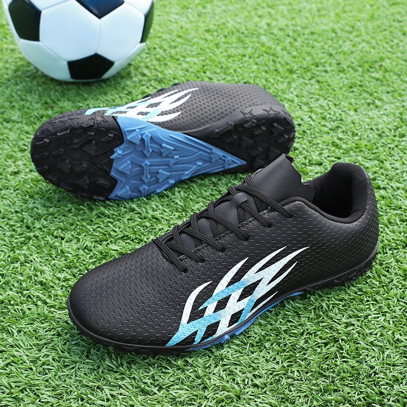 FG long spikes soccer shoes for children teenagers and students TF short spikes training shoes boys girls hundred sports shoes