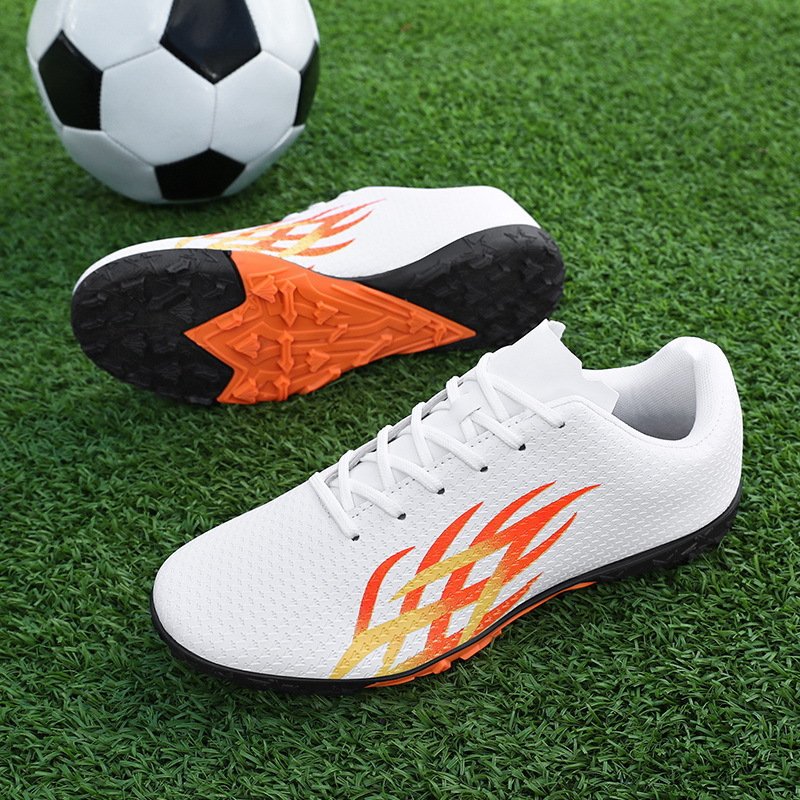 FG long spikes soccer shoes for children teenagers and students TF short spikes training shoes boys girls hundred sports shoes