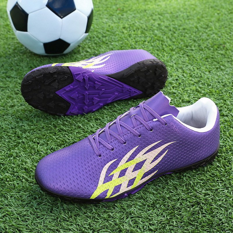 FG long spikes soccer shoes for children teenagers and students TF short spikes training shoes boys girls hundred sports shoes