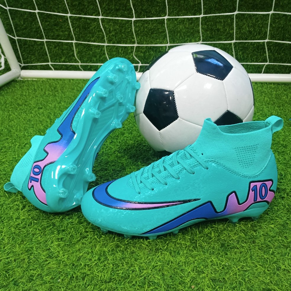 Original High Top Soccer Shoes Breathable FG Cleats Stud Lightweight Custom Football Shoes