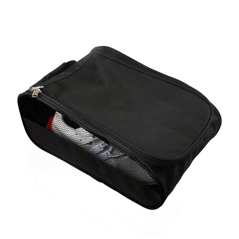 New design promotional sport soccer or basketball golf shoe bag with zipper closure