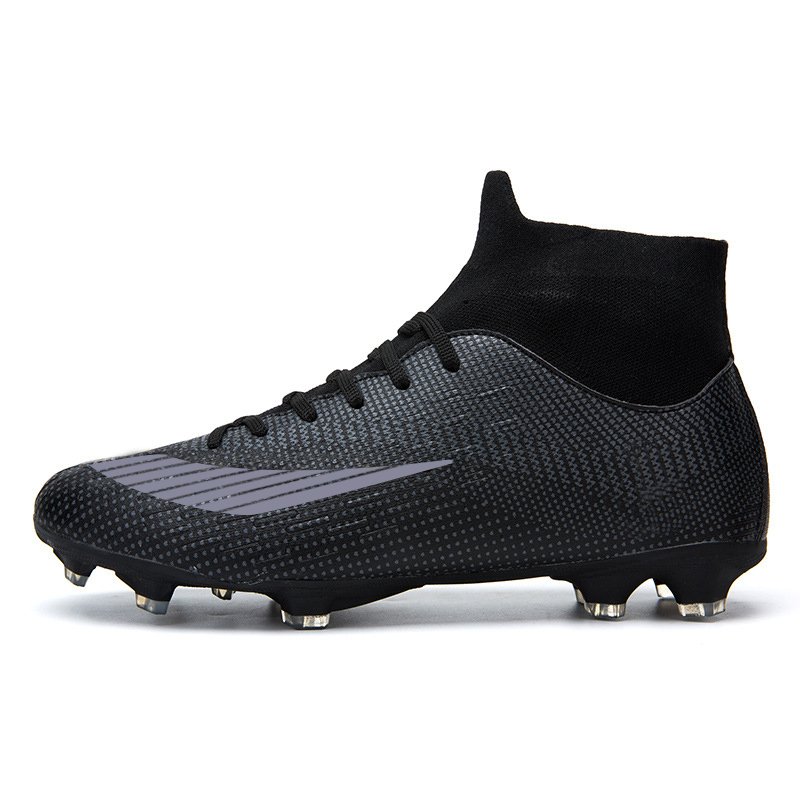 Customize Oem Youth Cheap Outdoor Artificial High Top Turf FG Boys Girls Soccer Cleats Women Football Soccer Shoes For Men