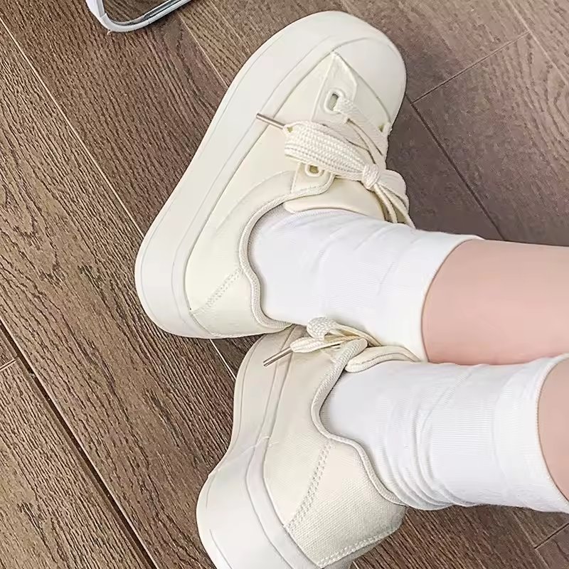 Women's New Mesh Breathable Sneakers Fashion Female Platform Sports Shoes Non-Slip Tennis and Running Shoes