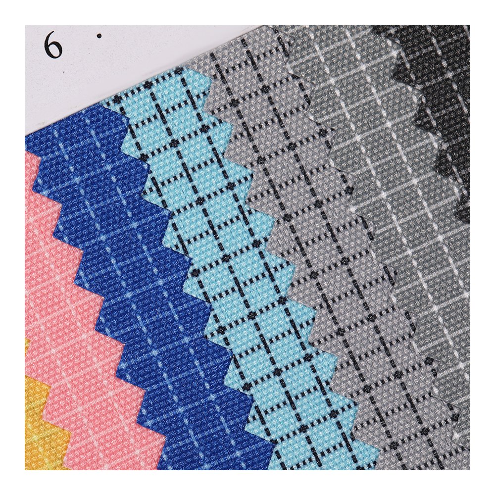 waterproof 300D ripstop RPET fabric New-typed recycled fabrics for bag shoes