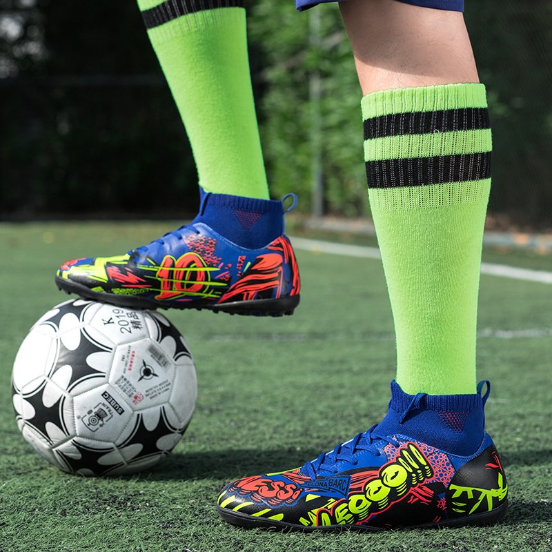 High Quality Soccer Shoes Wholesale Italian Football Tennis Manufacturer Soccer-Shoe Glass Bottle Boots Specter green