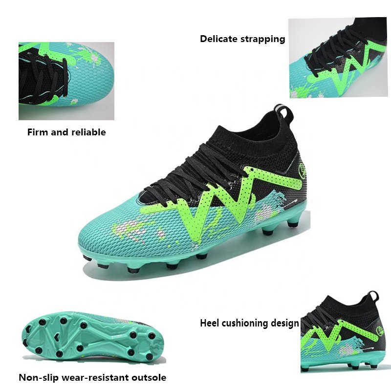 High quality soccer boots training outdoor football boots professional match football shoes