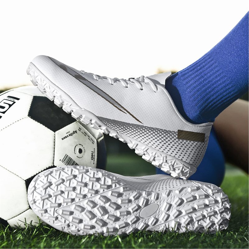Professional Training Ankle Boots Athletic Sneaker For Big Boy Football Shoes Soccer Shoes