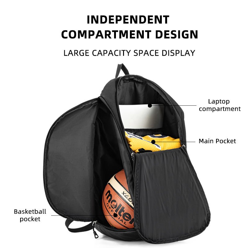 Custom Cheap Athletic Sublimated Basketball Players Backpack Basketball Ballislife High School Backpack Soccer Customized Bags