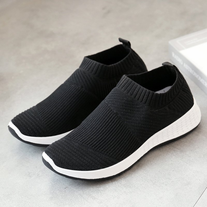 2024 new flying shoe weaving female