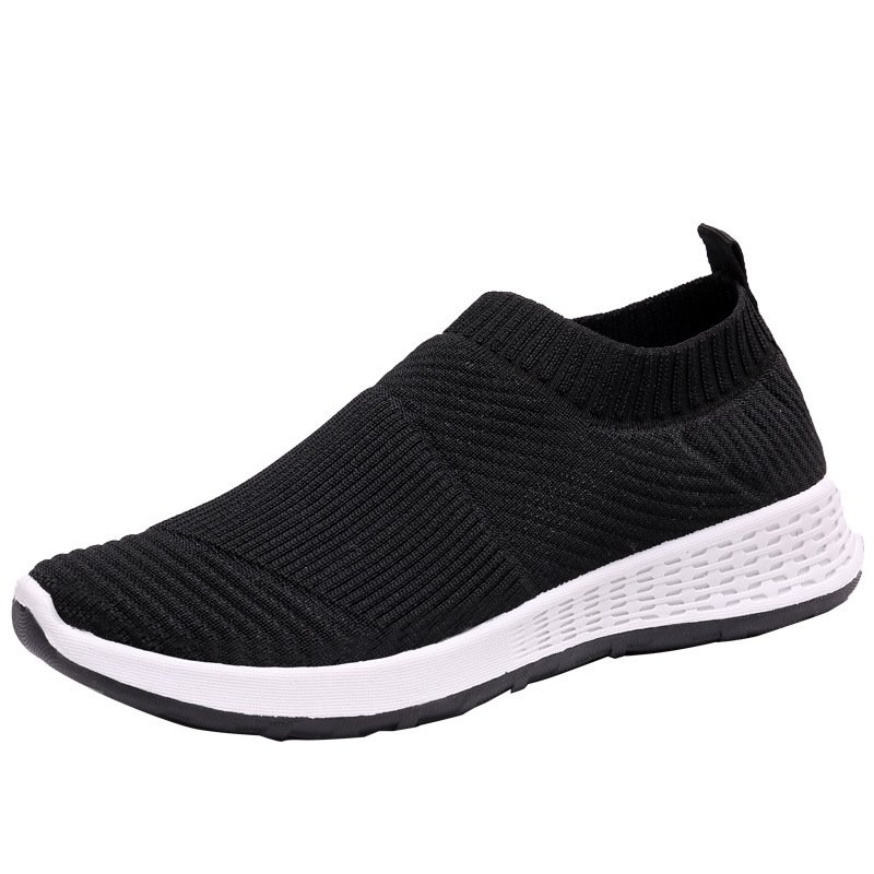 2024 new flying shoe weaving female