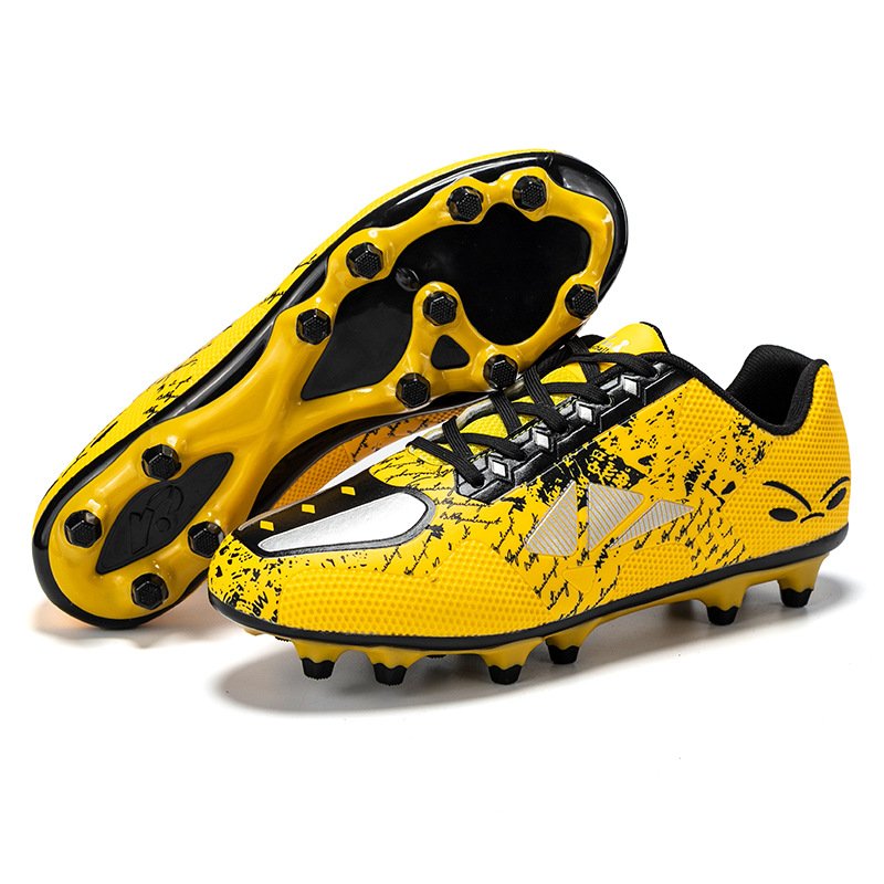 New football shoes adult spikes sneakers men's and women's sneakers training shoes non-slip wear-resistant soccer shoes
