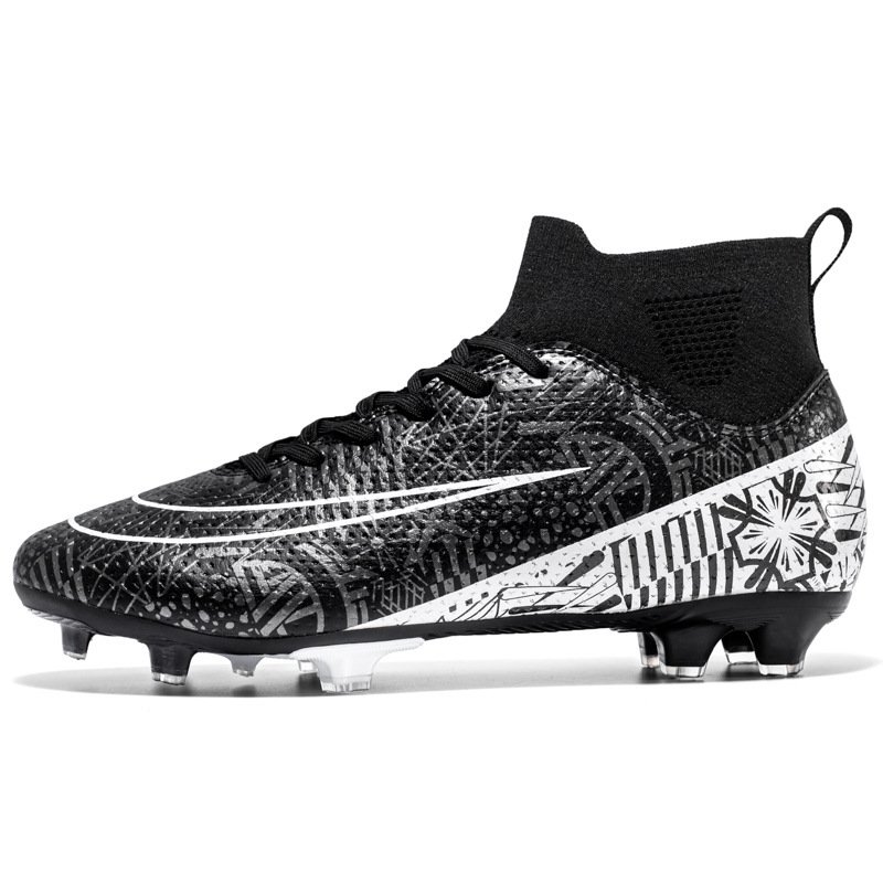 High Quality Famous Brand Men's Football Boots High Ankle Soccer Shoes/Cleats for Summer/Winter Fashion In-Stock