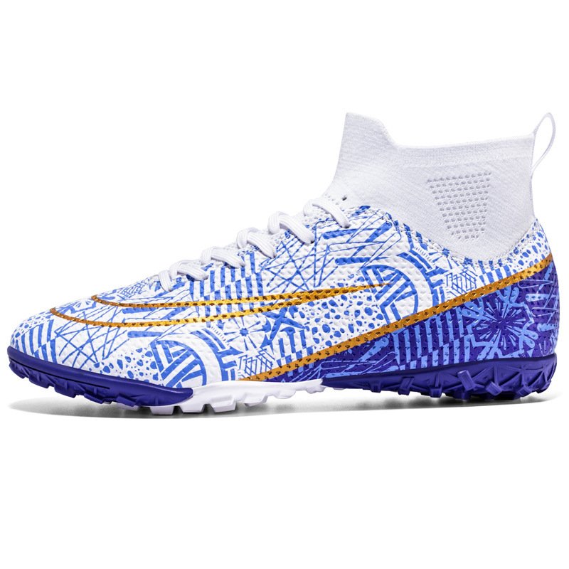 High Quality Famous Brand Men's Football Boots High Ankle Soccer Shoes/Cleats for Summer/Winter Fashion In-Stock