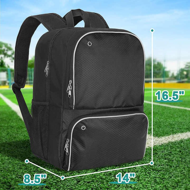 2024 New Custom Basketball Bags Soccer Backpack with Shoe Compartment Backpack for Football