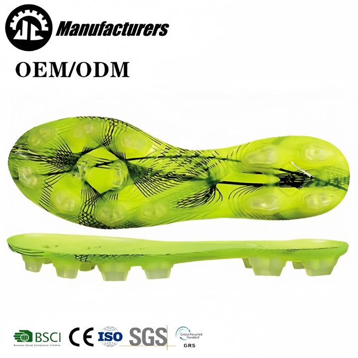 High quality Wholesale Custom Outsole Cleat TPUKids Soccer Shoes Football Boot Soles