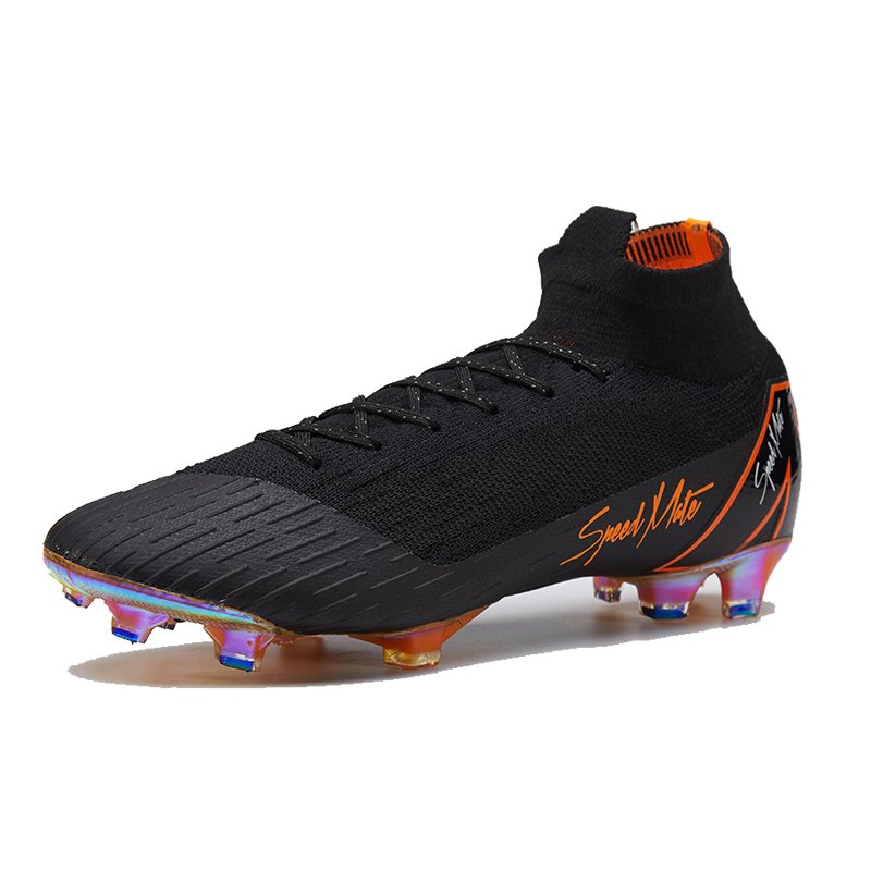 FG Men High Ankle Professional Training Football Cleat Adults Sport Sneakers Superfly 6 Soccer Shoe Wholesale Cr7 Football Boots