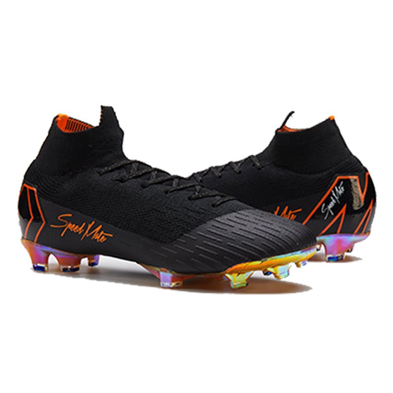 FG Men High Ankle Professional Training Football Cleat Adults Sport Sneakers Superfly 6 Soccer Shoe Wholesale Cr7 Football Boots