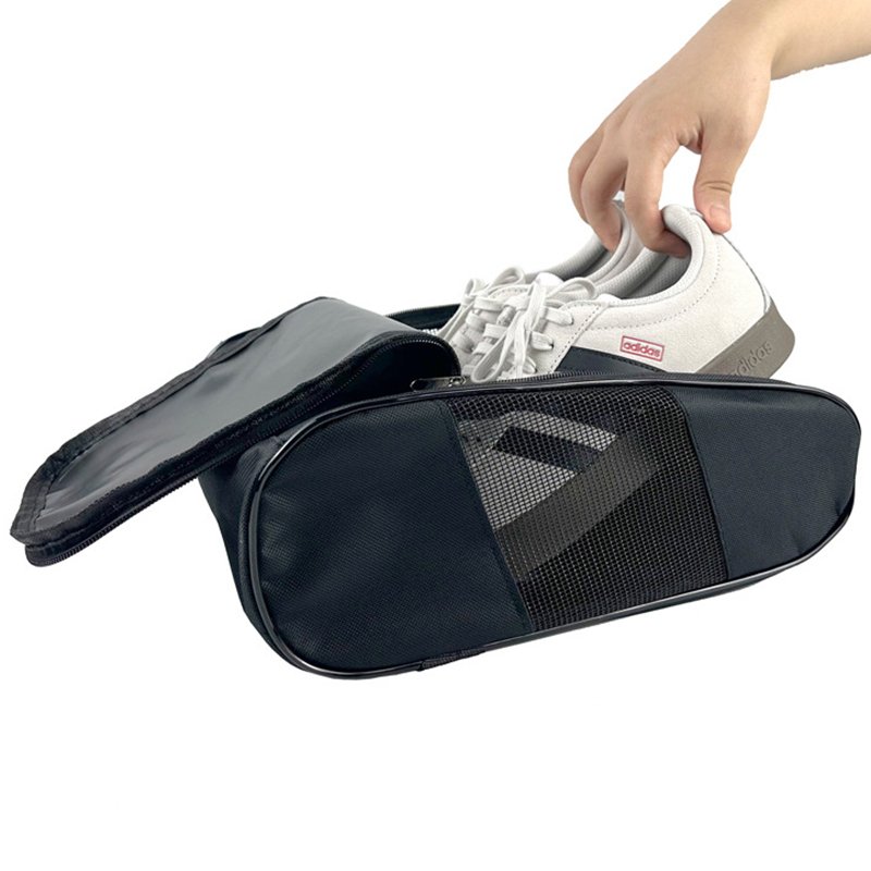Outdoor travel waterproof sneakers bag mesh breathable men's and women's soccer shoes storage bag