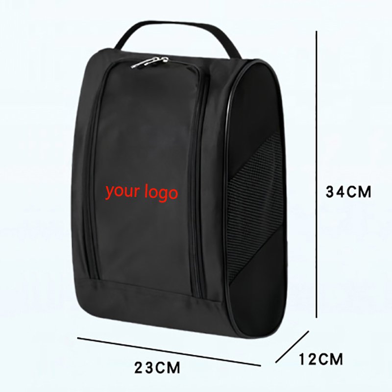 Outdoor travel waterproof sneakers bag mesh breathable men's and women's soccer shoes storage bag