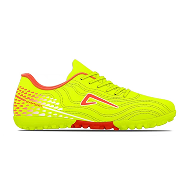 Hot Selling Cheap Durable TF Sole Rubber Mesh Insole Ankle Sport Style Kids' Football Futsal Soccer Shoes for All Seasons