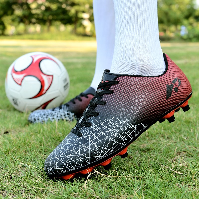 Factory Direct Sales Unisex Youth Adult Casual Soccer Shoes Student Broken Nail Football Training Shoes 32-45#