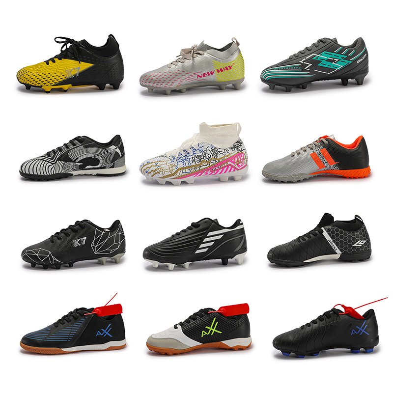 New children's soccer boots with broken nails training student sneakers anti-slip wear-resistant running shoes