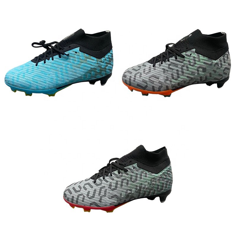Mammon Customize Oem Youth Cheap Outdoor Artificial High Turf Fg Boys Girls Soccer Cleats Women Football Soccer Shoes For Men
