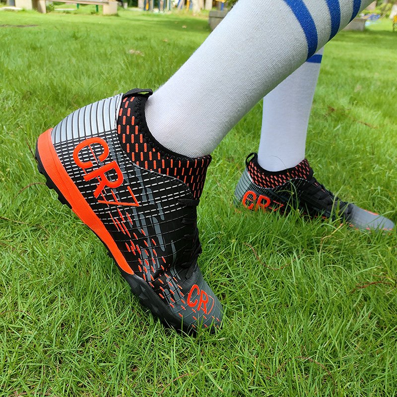 High Quality American Soccer Boots Manufacturers' Spot Indoor Outdoor Use Synthetic Upper Material Rubber Mesh Autumn Winter