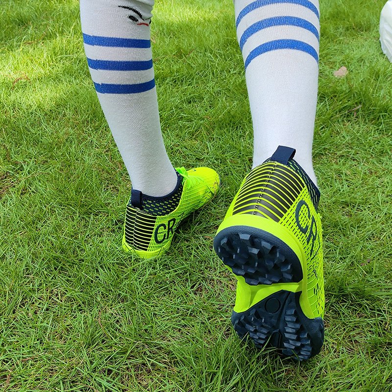 High Quality American Soccer Boots Manufacturers' Spot Indoor Outdoor Use Synthetic Upper Material Rubber Mesh Autumn Winter